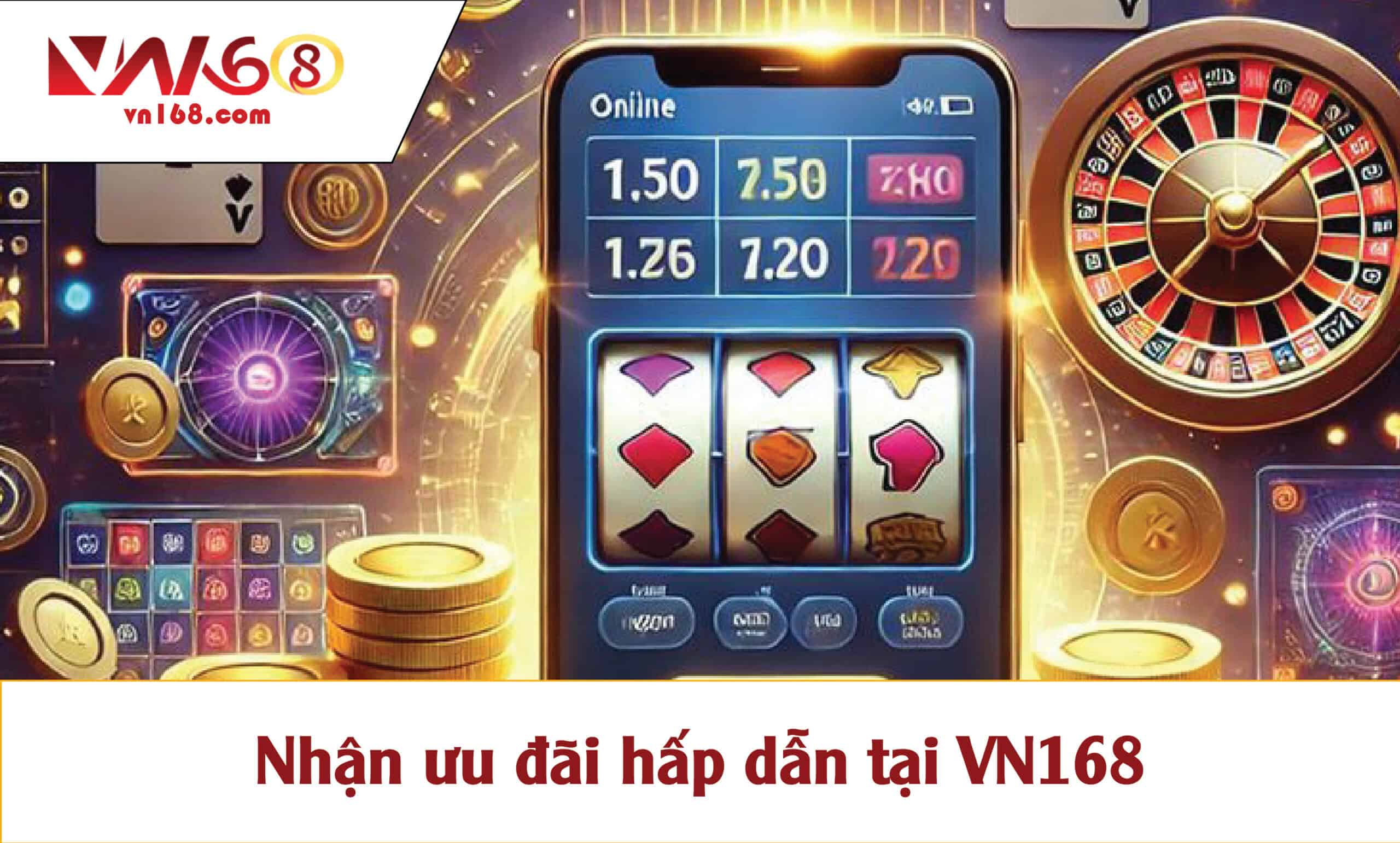 Nhận ưu đãi hấp dẫn tại VN168